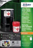 Avery Etiket B3655-50 148x210 PE Wit 100st | 5 stuks