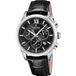 Festina F20041/4 Heren Polshorloge Chronograaf Zwart Leer