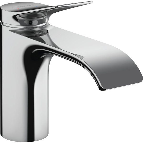 Hansgrohe Vivenis ééngreeps wastafelmengkraan 80 ééngreeps wastafelmengkraan 80 zonder waste set chroom 75012000