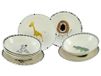 CreaTable 24863 Safari Bunt 8-delig tafelservies