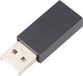 Merkloos Universele Datablocker USB naar USB Gegevensblokker Zwart