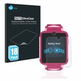 Savvies Screenprotector voor TCL Movetime Family Watch MT42X - Folie Beschermfolie transparant 18 Stuks