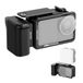 NEEWER Kooi en zijhandgreep, accessoireset compatibel met DJI Osmo Action 5 Pro/4/3 camera, beschermende metalen video-installatie, magnetische adapterhouder voor koude schoensluiter, verlengstang
