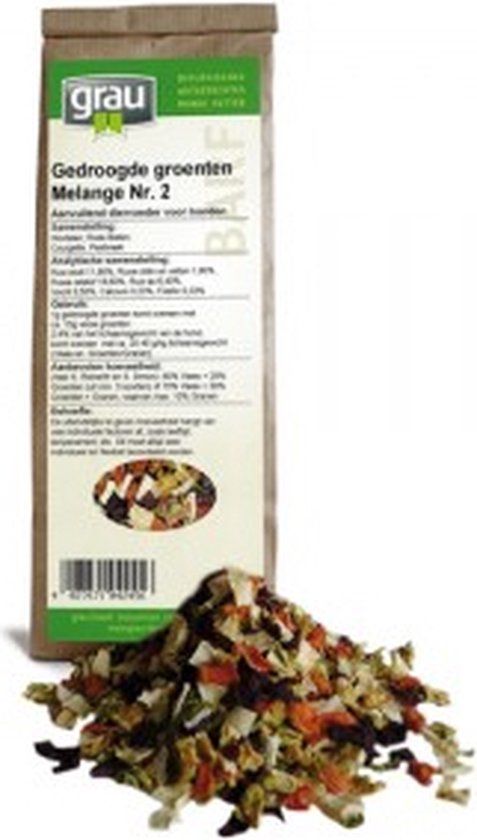 GRAU Gedroogde Groenten melange Nr. 2 - 500 gr.