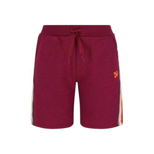 TYGO & vito regular sweatshort donkerrood