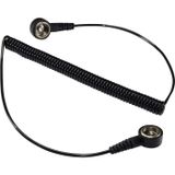 Tru Components SpKL-10-183-KK ESD-aardingskabel 1.83 m Drukknop 10 mm