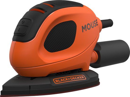 BLACK CONNECT BLACK+DECKER BEW230-QS Mouse Detail Sander - 55W - Includes 6 Sanding Sheets