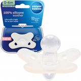 Canpol Babies Canpol baby's siliconen speer 0-6m symmetrisch met etui