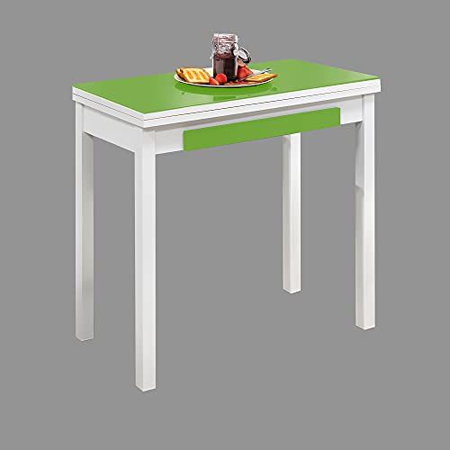 ASTIMESA MLBVE keukentafel - metaal - groen - 80 x 40 cm