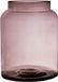 Hakbijl Glass Vaas Shape - transparant mauve - eco glas - 19 x 25 cm