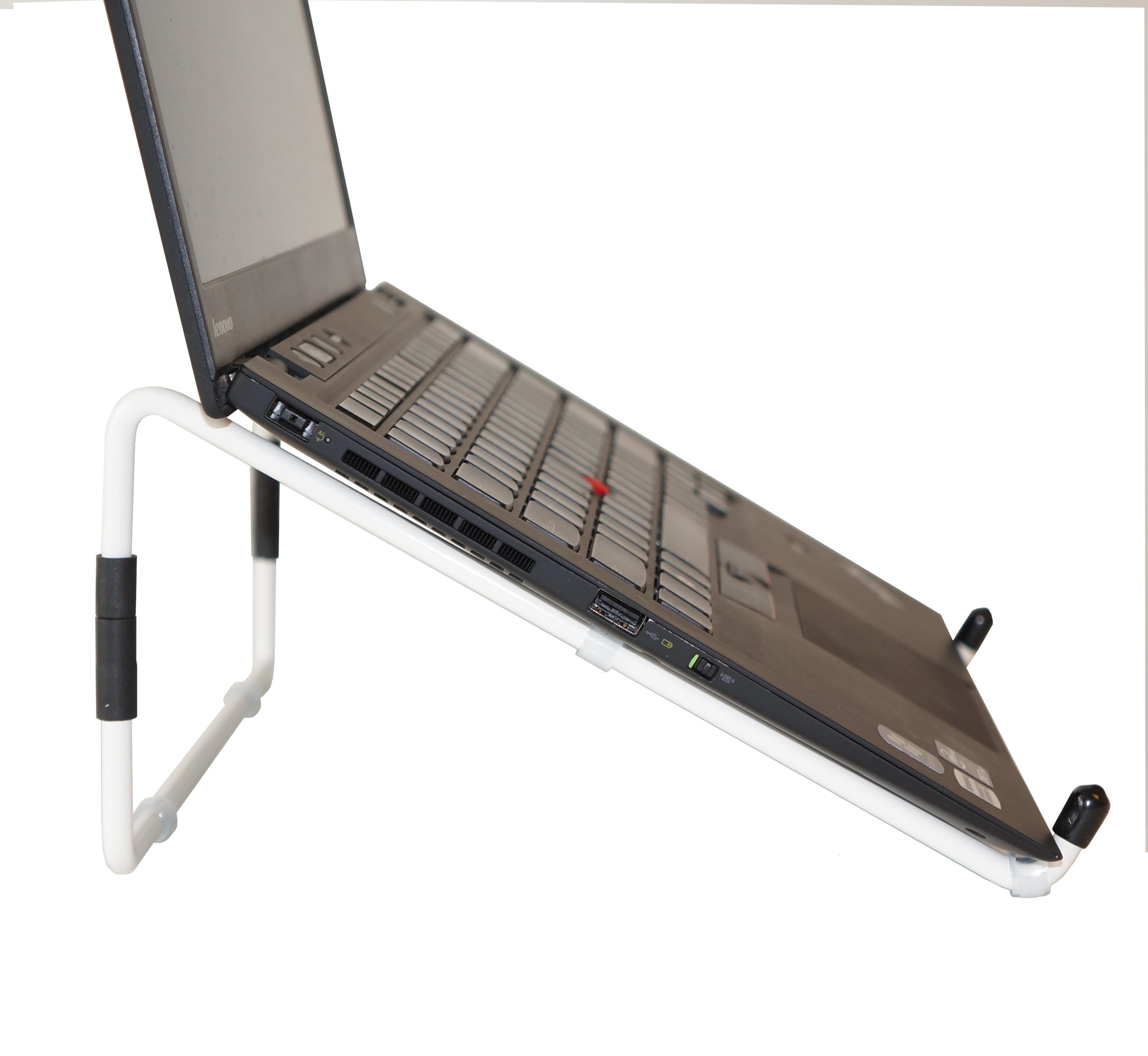 R-Go Tools Travel Laptopstandaard Wit
