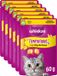 Whiskas Friandises pour chats - Temptations Friandises - Poulet et Fromage - 6x60g