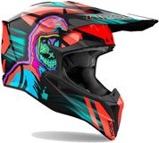 Airoh Wraaap Cyber Oranje Offroad Helm - Maat S