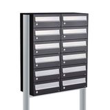 Allux Hive Set 2-Breed, 6-Hoog Op Statief Zwart