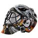 Franklin Sports Anaheim Ducks Mini masque de gardien de but de hockey avec logo de l'équipe de la LNH avec étui – Masque de gardien de but de collection avec logos et couleurs officiels de la LNH