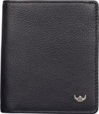 Golden Head Leren portemonnee Capri RFID Protect Kombischeintasche 1119 Schwarz zwart