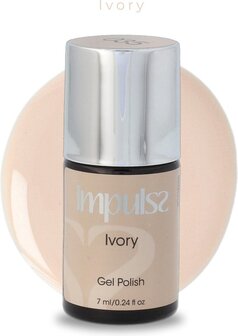 Impulss Gellak Gel Polish - Ivory - 7ml