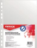 OFFICE PRODUCTS geperforeerde showtas, A4, 55 micron, glashelder, pak van 100 stuks