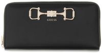 GUESS Janie SLG Zip Around Wallet Zwart