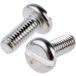 Vis à métaux Rs Pro M4 à tête cylindrique fendue en acier inoxydable, 10mm (prix pour sachet de 100)