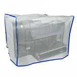 PrimeMatik AC10-VCES afdekhoes voor universele laserprinter, 365 x 305 x 260 mm, doorschijnend