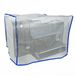 PrimeMatik AC10-VCES afdekhoes voor universele laserprinter, 365 x 305 x 260 mm, doorschijnend