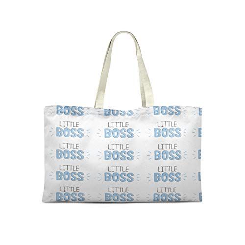 Bonamaison Bedrukte Draagtas - 100% Katoen - Herbruikbaar - 50x40 cm