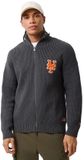 New Era New York Mets Cardigan Gris M Homme