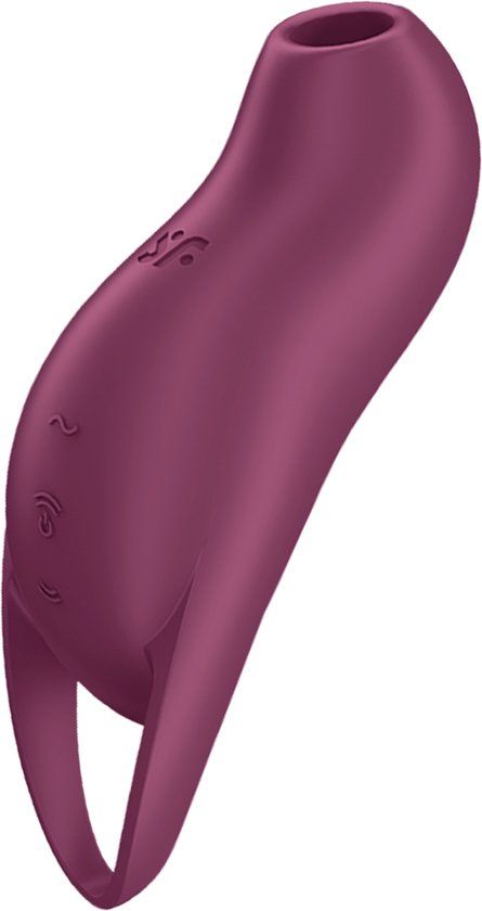 Satisfyer Pocket Pro 1, Drukgolfvibrator, 13,9cm, Bes
