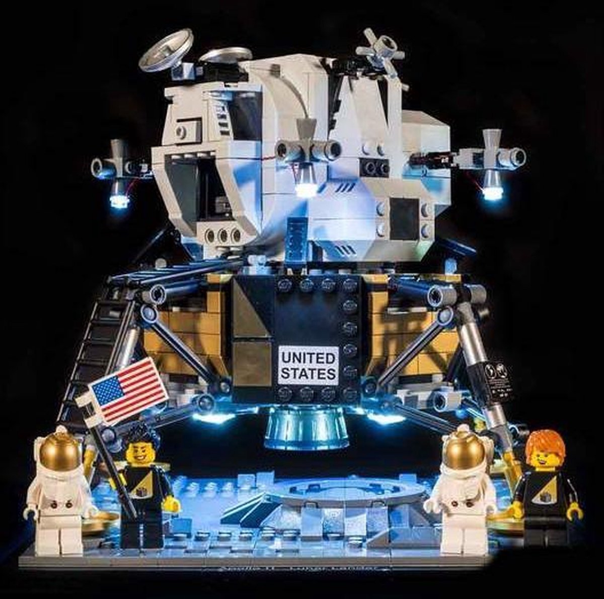 Light My Bricks LEGO NASA Apollo 11 Lunar Lander #10266 Light Kit - Default Title