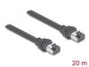 Delock 90676 Netzwerkkabel Grau 20 m Cat6 Rund