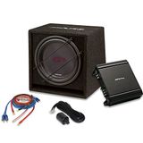 Alpine SBG-30KIT Subwoofer 12, 800 watt, V-power-versterker met 550 watt