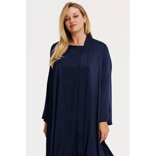 YOEK Morning Muse kimono blauw