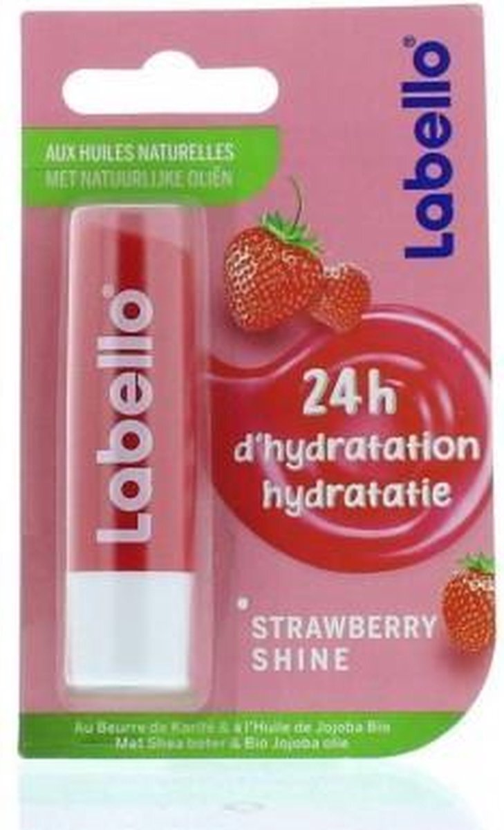 Labello Lipcare - Strawberry Shine 4,8 gr