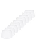 sloggi Dames maxi slip 9 pack Basic+ wit