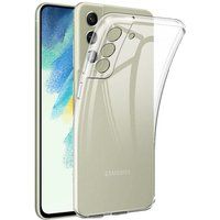 Phonillico® Case voor Samsung S21 FE 5G - Siliconen Gel TPU Transparant Bescherming Zacht Ultradunne