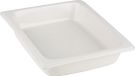 Vogue Gastronorm bak 1/2GN-060mm Zwart Porselein