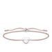 Thomas Sabo A1996-173-19-L20v Armband Dames Nylon Zilver 20 cm