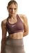 Nike Dri-fit Swoosh Medium-support Sport-bh Paars Maat M