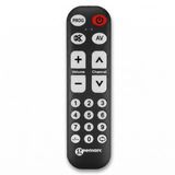 Geemarc, Programmeerbare Universele Afstandsbediening voor TV / Box met 19 Toetsen, Zwart