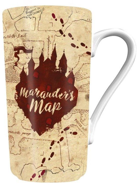 Harry Potter Marauder's Map Mok Unisex Kop - Neutraal - Standard