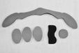 Kong Italy Interne Vulling Voor Helm Spin/muis Grijs