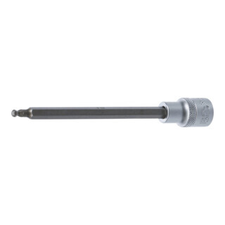 BGS technic BGS Dopsleutelbit | lengte 160 mm | 12,5 mm (1/2") | INBUS met kogelkop 5 mm Aantal:1