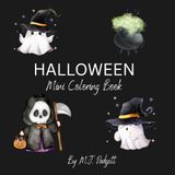 Cozy Halloween mini coloring book