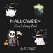 Cozy Halloween mini coloring book