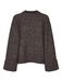 VERO MODA Pull 'AWNovah' marron chiné