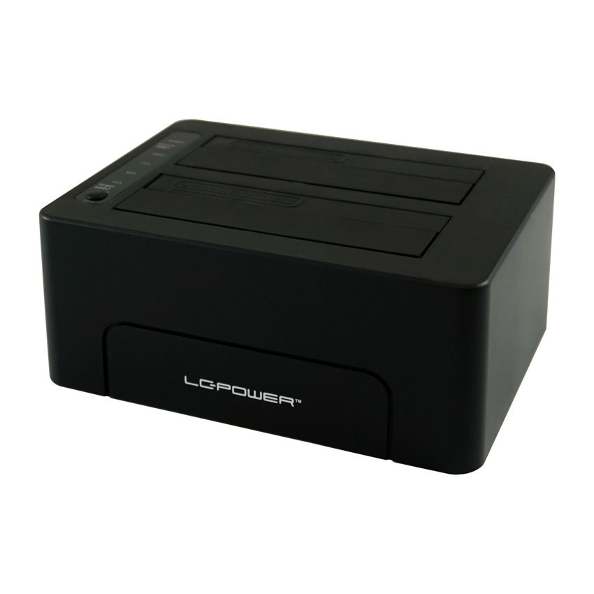 LC-Power LC-DOCK-C - Basisstation voor opslagstations - Zwart