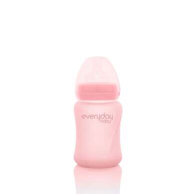 everyday® baby everyday® Baby Glazen babyfles Healthy+ 150 ml, roze