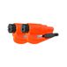 Resqme The Original Emergency Keychain Car Escape Tool, 2-in-1 veiligheidsgordelsnijder en raambreker, gemaakt in de VS, blauwe compacte noodhamer