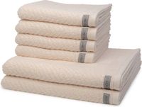 Ross Dames en Heren 4 X handdoek 2 X douchehanddoek - in set Smart